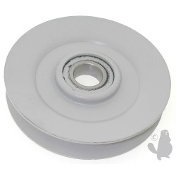 poulie toro à gorge en V sur roulement  pour microtracteurs série 300, 400 et 500