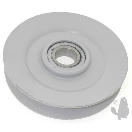 poulie toro à gorge en V sur roulement  pour microtracteurs série 300, 400 et 500