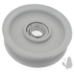 poulie toro à gorge plate sur roulement pour microtracteurs série 300, 400 et 500