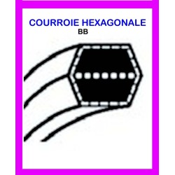 courroie de coupe pour westwood plateau S1300 IBS BB136