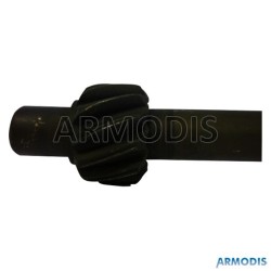 Colone de direction d'origine MTD embout canelé 12 dents longueur 508 mm