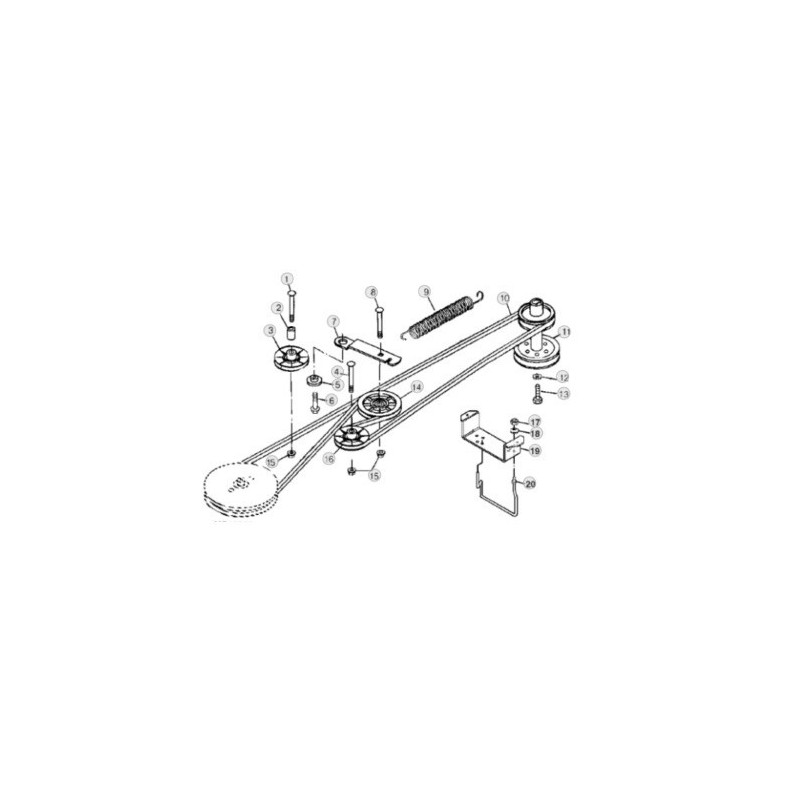 poulie pour sabre 1742 HS