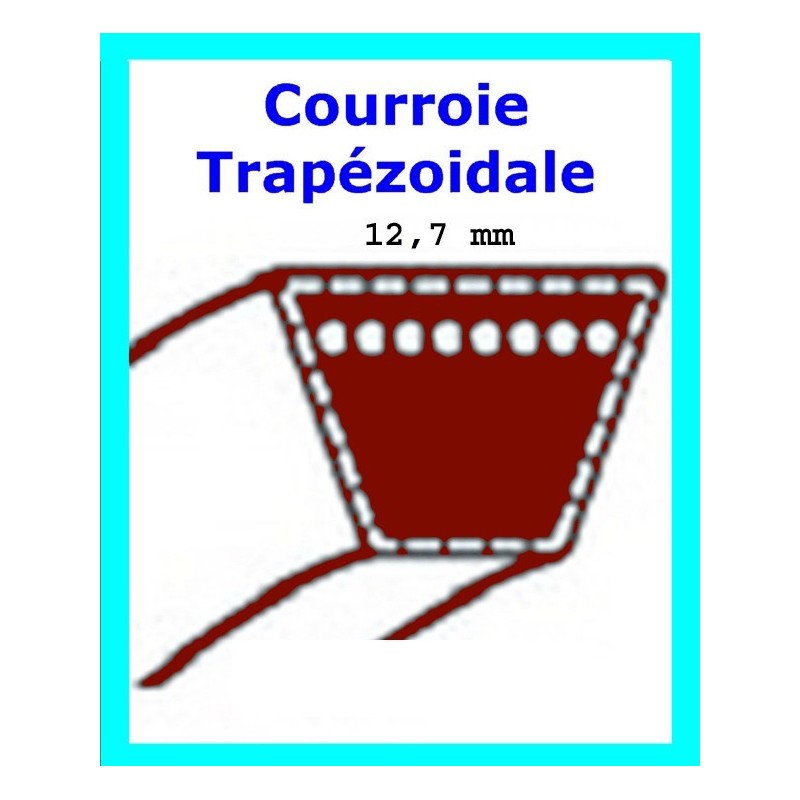 courroie pour verts loisirs VL155H36BAA courroie de traction