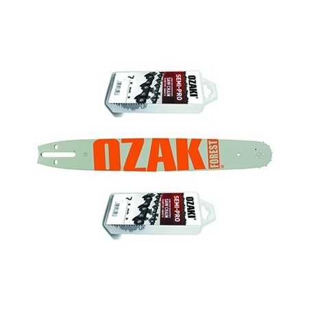 guide 40 cm de coupe + 2 chaînes  pour tronçonneuse stihl 026 - MS260