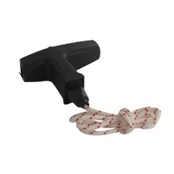 Poignée de lanceur avec corde et système d’amortissement pour STIHL