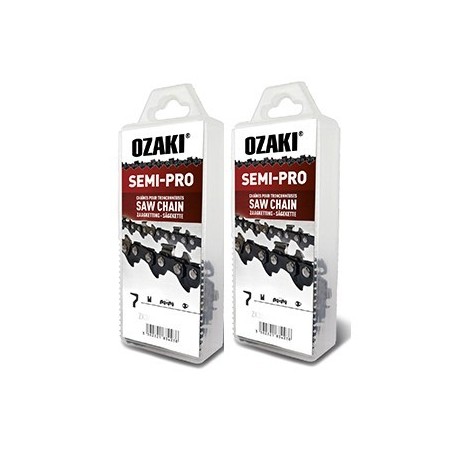 2 chaînes 3/8 72 maillons