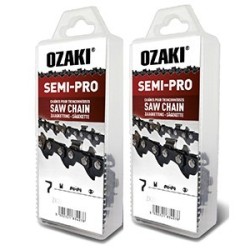 2 chaînes pour stihl 034-MS340  chaîne en 3/8 .063 1,6 mm 66 maillons