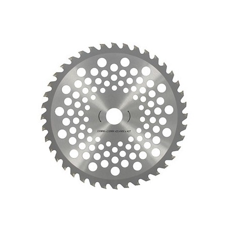 lame débroussailleuse pointes carbure 40 dents