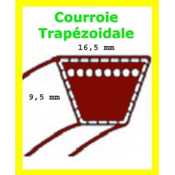 courroie pour motoculteur honda modèle F300 référence 22433-754-003