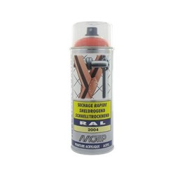 peinture aérosol 400 ml orange Kubota