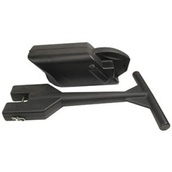 Obturateur pour autoportée éjection arrière